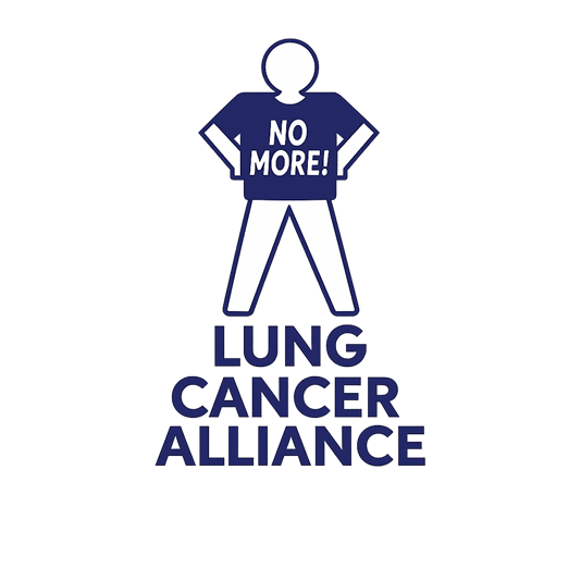 Lung Cancer Alliance logo as it appeared in 2008 program materials