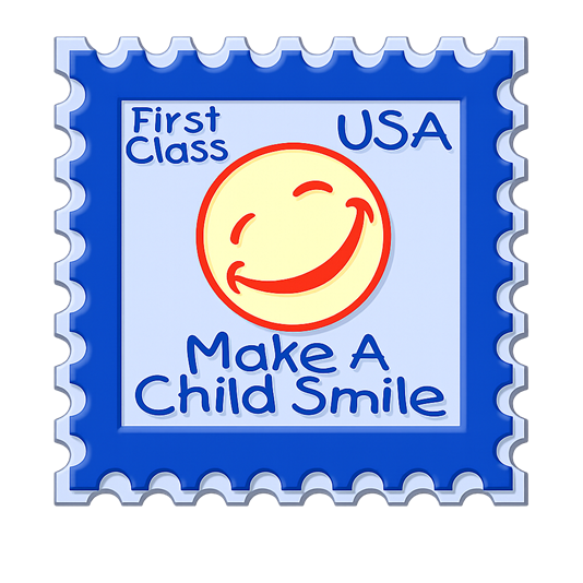 Make A Child Smile Organization logo as it appeared in 2008 program materials