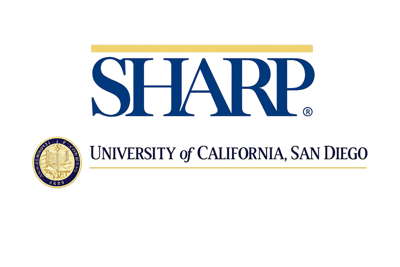 Sharp / UC San Diego Blood and Marrow Transplant Program logo as it appeared in 2008 program materials