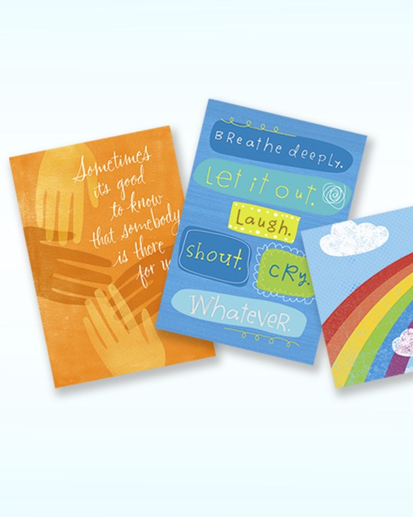 Healing cards from the original program